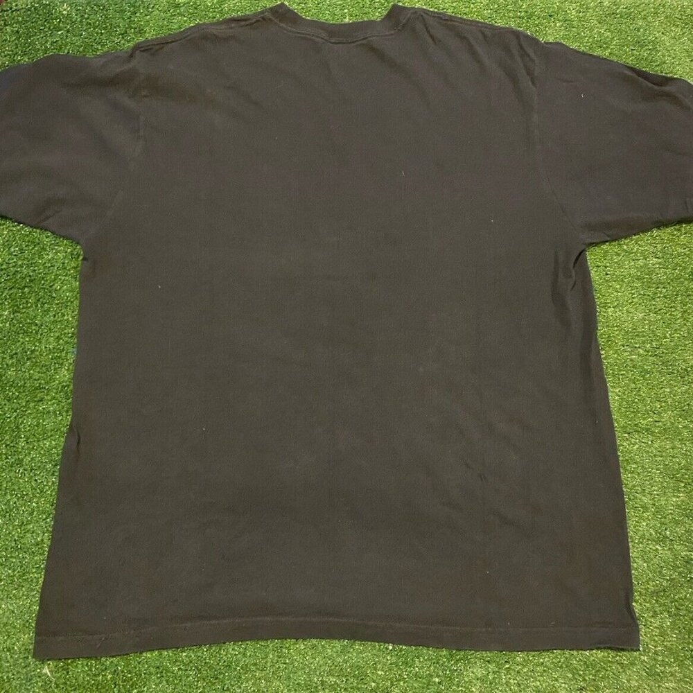 Atlanta Falcons shirt mens extra large black Y2K Reebok playoffs NFL L - Picture 6 of 10